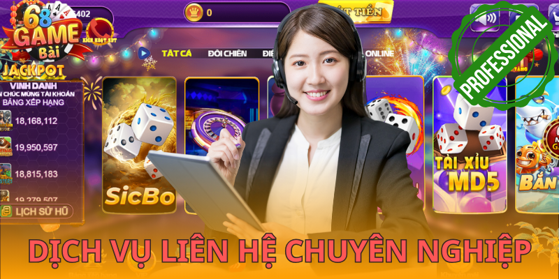 Dịch vụ liên hệ giúp đỡ chuyên nghiệp từ hệ thống