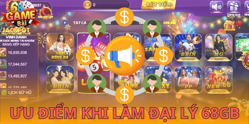 Ưu điểm khi biết cách làm đại lý 68GB