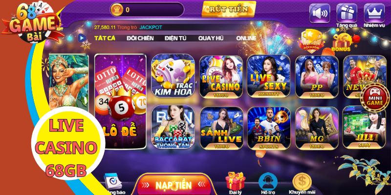 Live Casino 68GB