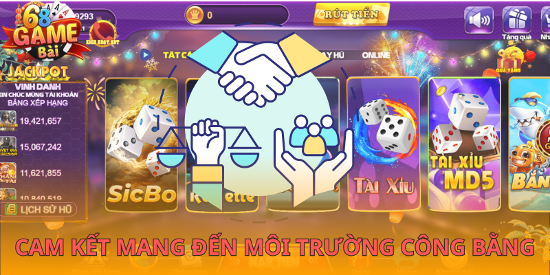 Luôn cam kết mang đến môi trường công bằng cho hội viên
