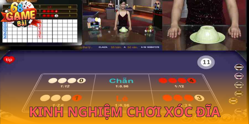 Thủ thuật chơi game Xóc đĩa livestream 68GB chiến thắng